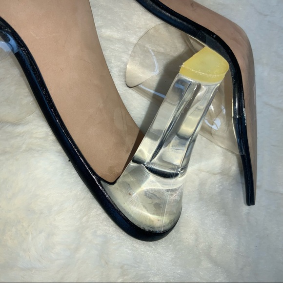 SASHA LONDON VINTAGE…CLEAR/BLACK MADE IN SPAIN…9 M EUC - Picture 11 of 11